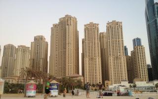 Дубай и другие Арабские Эмираты располагаются на морском побережье Персидского залива
